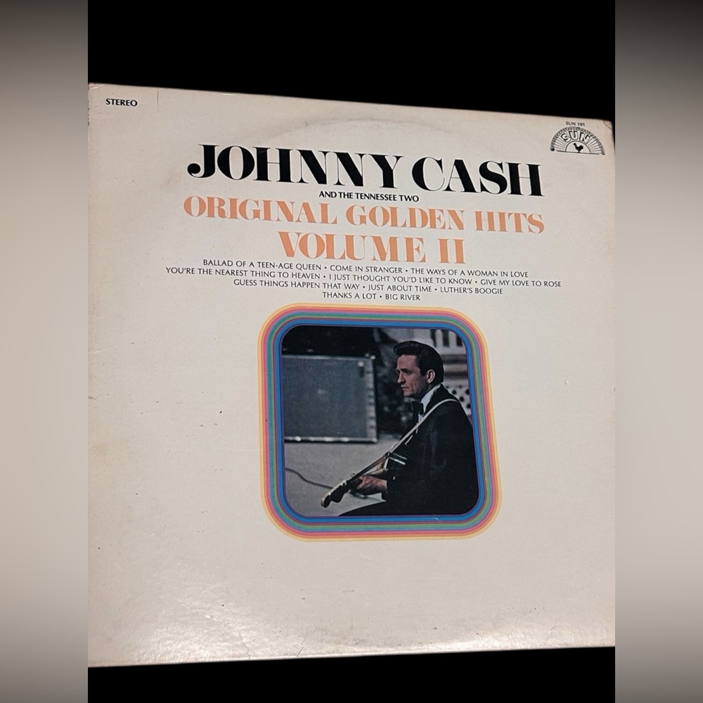Jonny Cash Vinyl Record